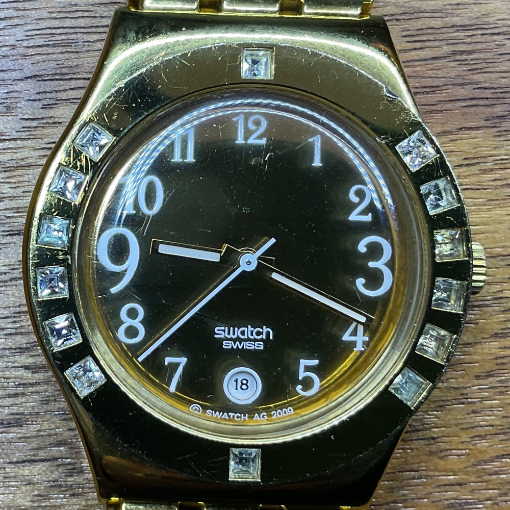 Swatch Irony Fancy Me Gold Watch